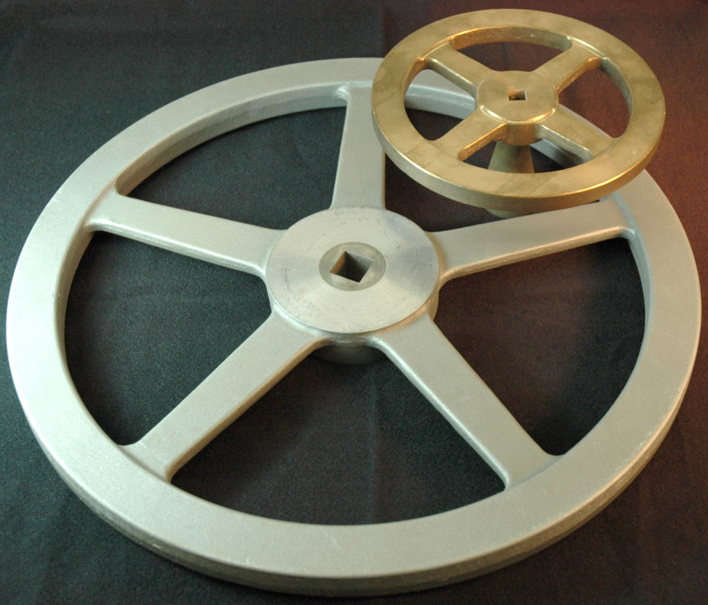 Large and Small Guill Tool Handwheels for Submarine Valves
