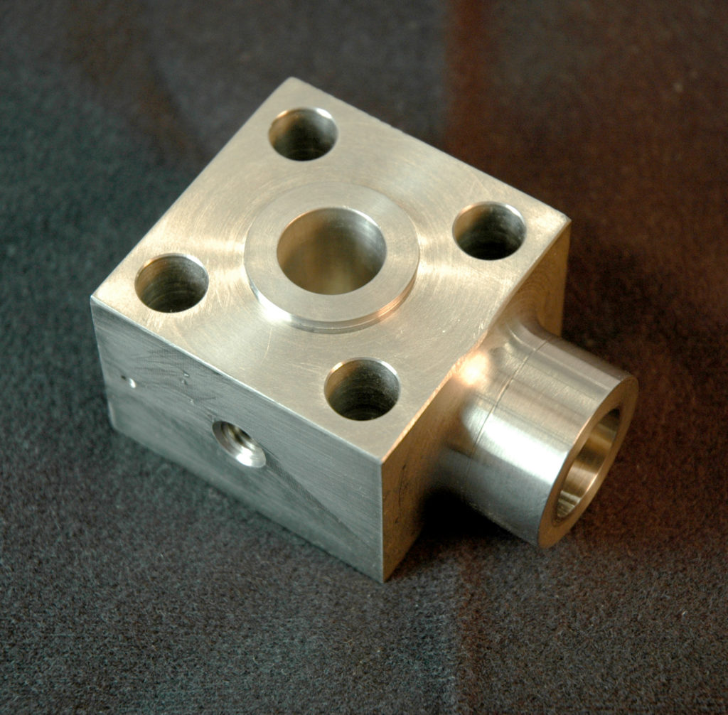 Guill Tool Square 90 Degree Flange With Five Holes